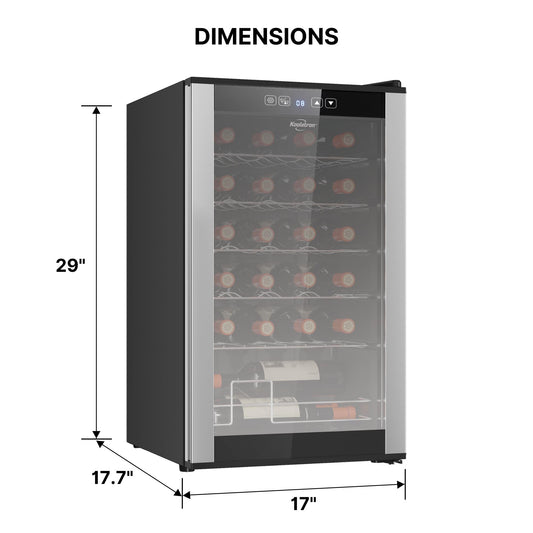 Koolatron 2.4 Cu.Ft Wine Fridge