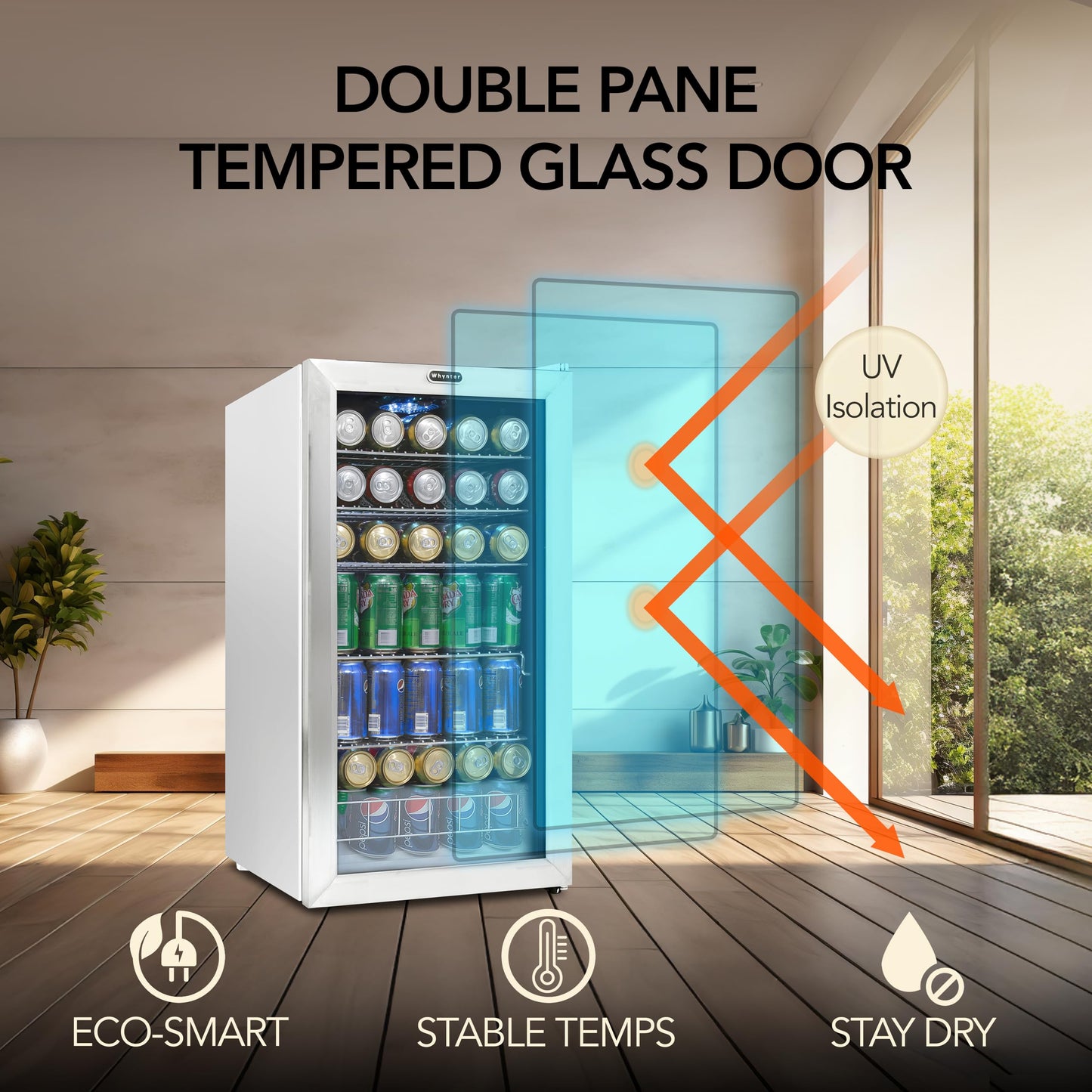 Whynter BR-128WS Beverage Fridge