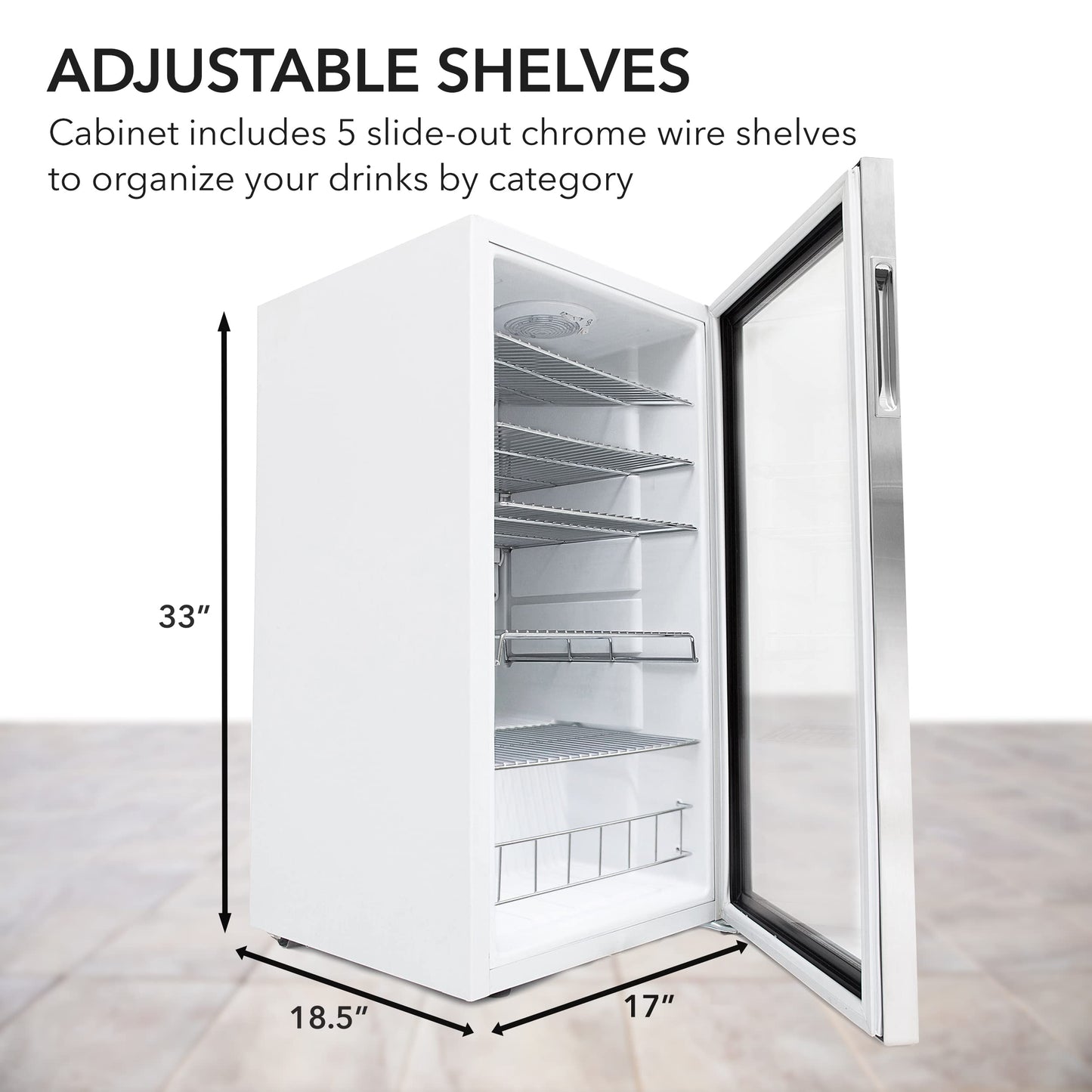 Whynter BR-128WS Beverage Fridge