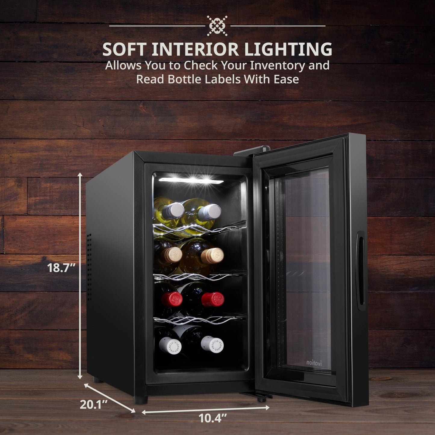 Ivation Countertop Wine Cooler