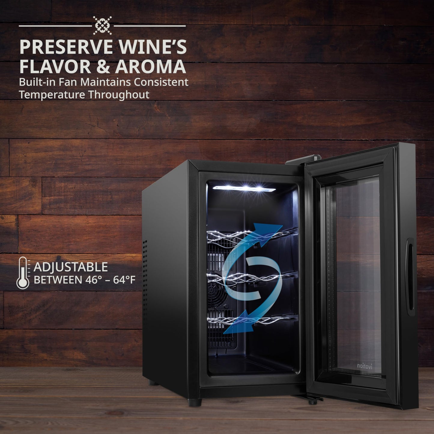 Ivation Countertop Wine Cooler