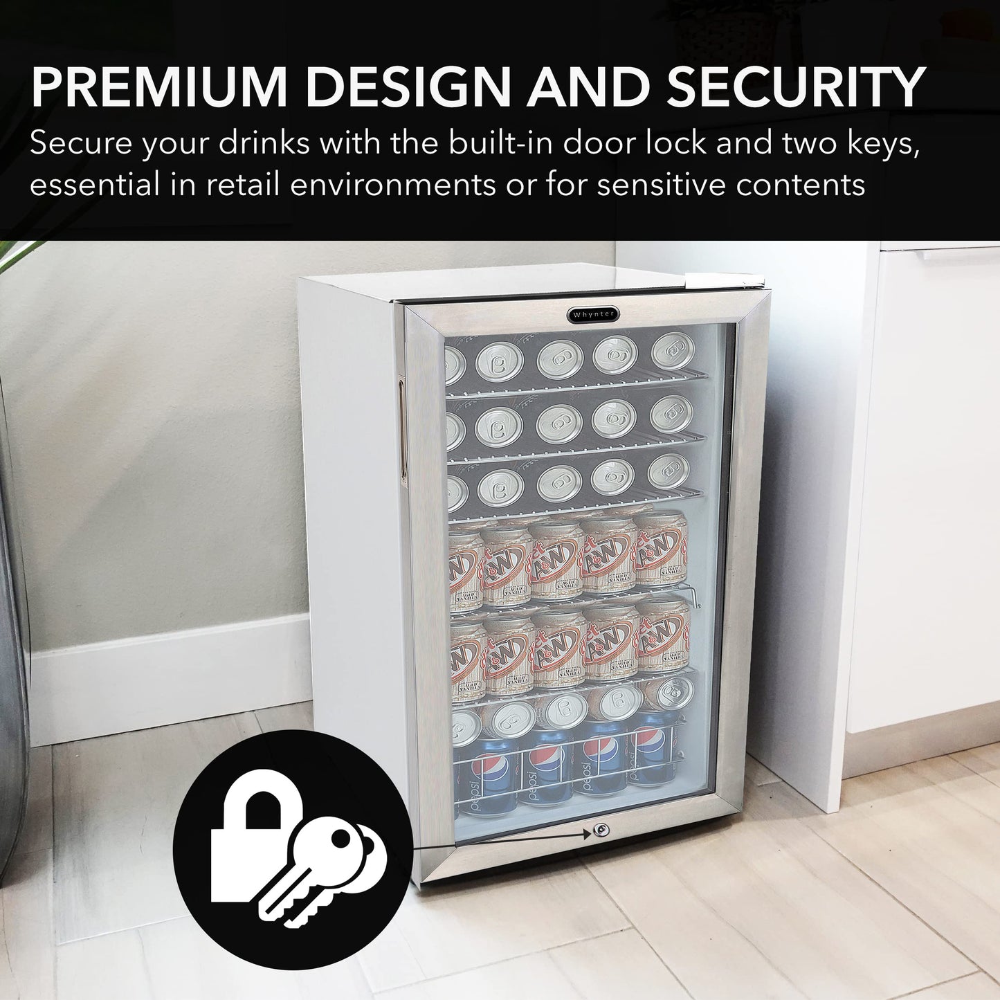 Whynter BR-128WS Beverage Fridge