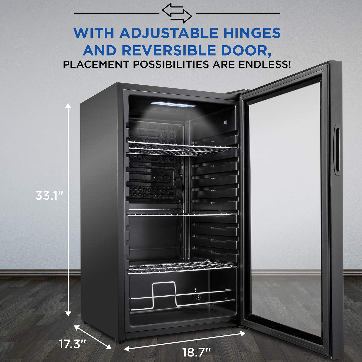 Ivation Beverage Refrigerator 126 Can